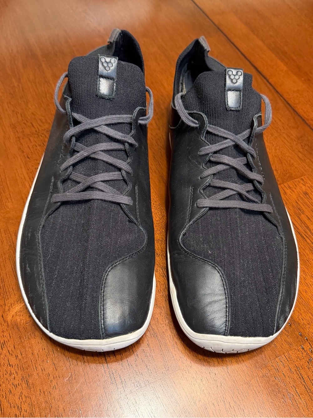 Vivobarefoot Primus Asana Barefoot Nubuck Blend Mens Black Sneakers EU 48 US 14